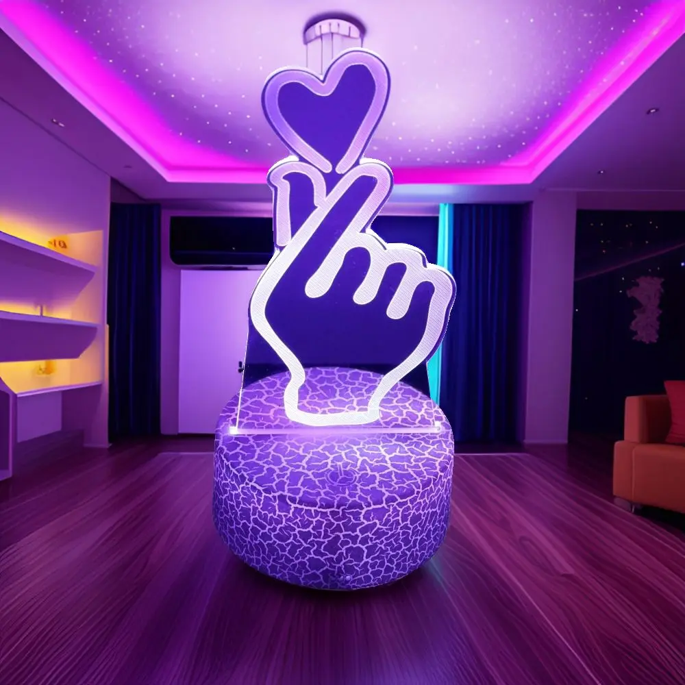 7-Color LED Night Light with Remote - Image 4