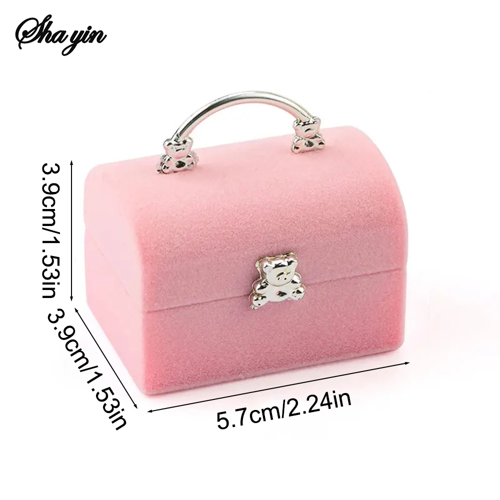 Small Velvet Jewelry Box