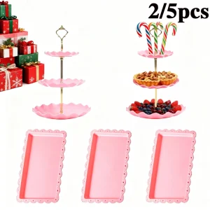 Pink Dessert & Tea Stand Collection