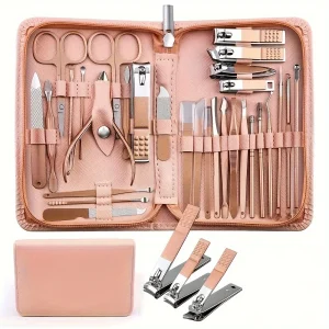 30-in-1 Manicure / Nail Clipper Set with Travel Case