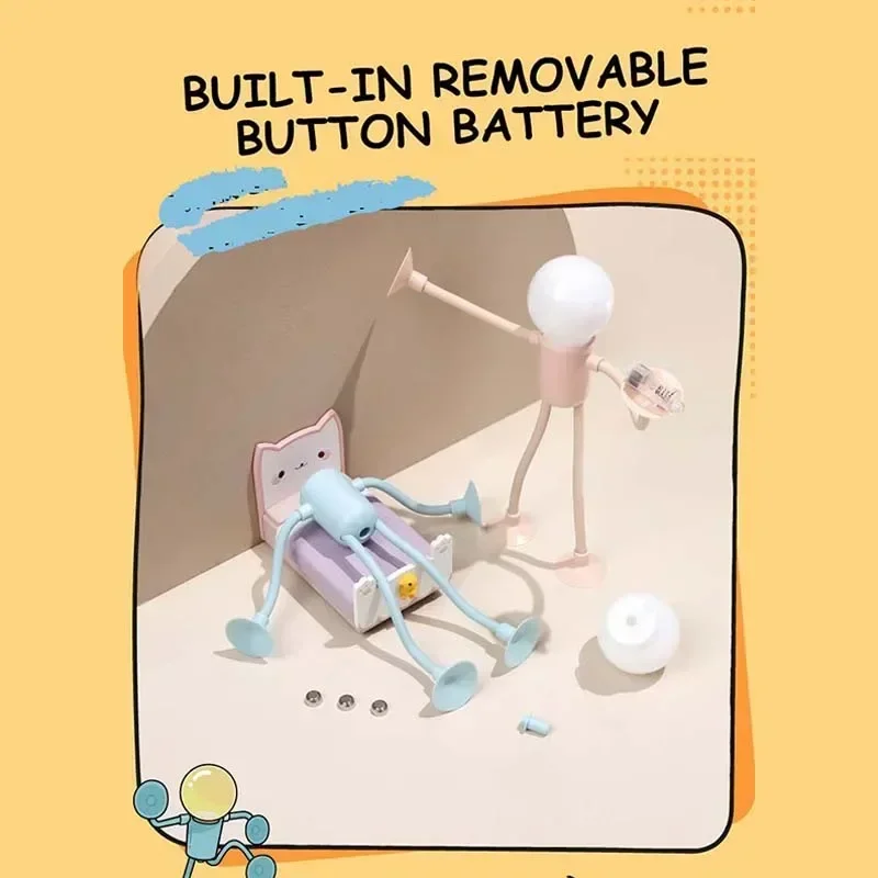 Poseable Cute Humanoid Desk Lamp