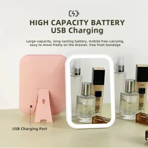 LED Touch Screen Makeup Mirror