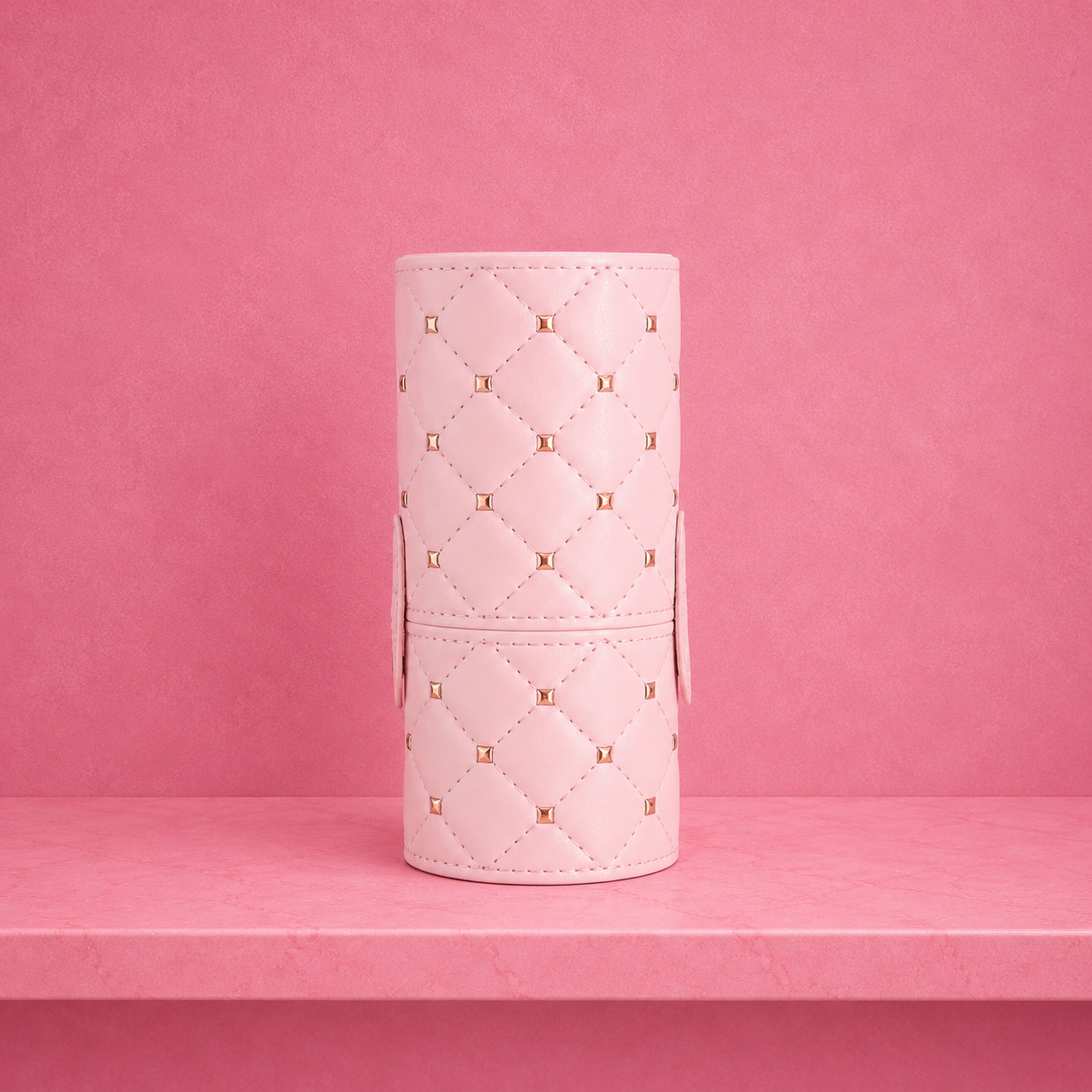 Pink Diamond Makeup Brush Holder