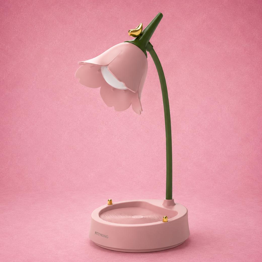 Aesthetic Flower Touch Light for Bedroom & Study