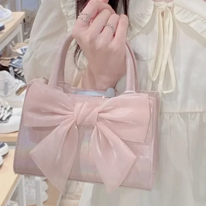 Elegant Bow Mini Handbag - Image 2