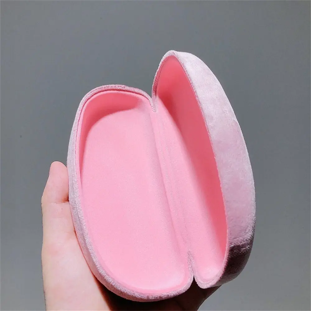 Pink Suede Eyeglass Case – Soft Touch Glasses Storage Box for Sunglasses & Daily Carry - Image 3