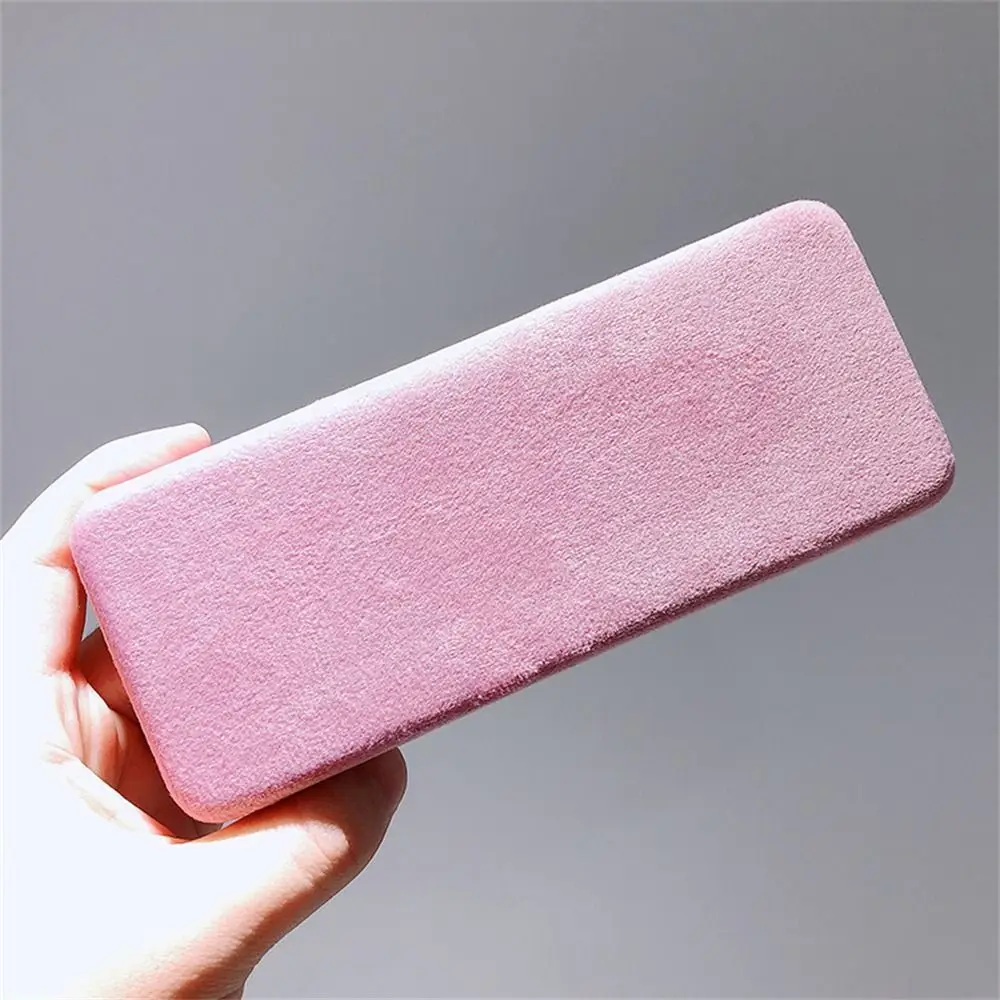 Pink Suede Eyeglass Case – Soft Touch Glasses Storage Box for Sunglasses & Daily Carry - Image 5