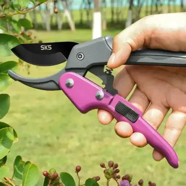 SK5 Steel Bypass Hand Pruner for Plants & Branches