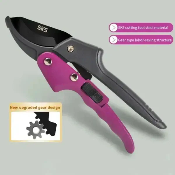 SK5 Steel Bypass Hand Pruner for Plants & Branches - Image 3