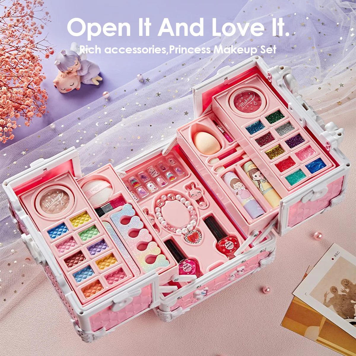 Kids Makeup Kit - Non-Toxic & Safe - Image 4