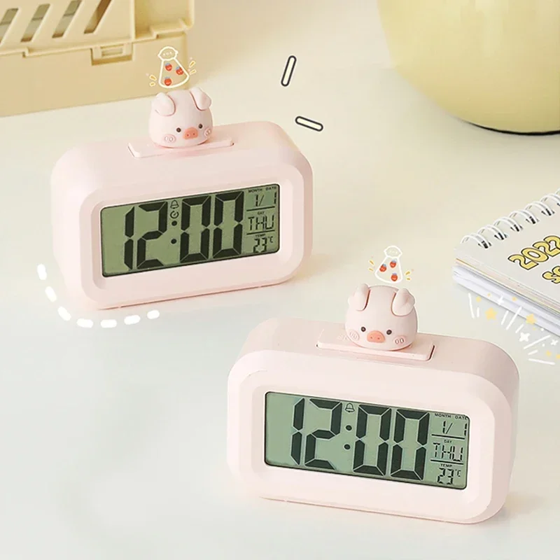 Cute Kawaii LED Digital Clock - Image 2