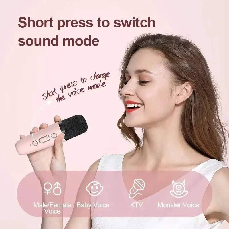 Portable Wireless Karaoke With Microphone - Image 6