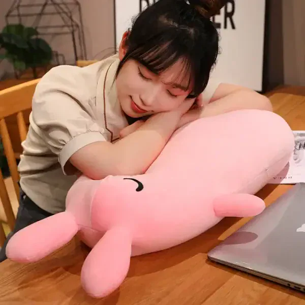 Creative Pink Rabbit Plush Toy - Image 3