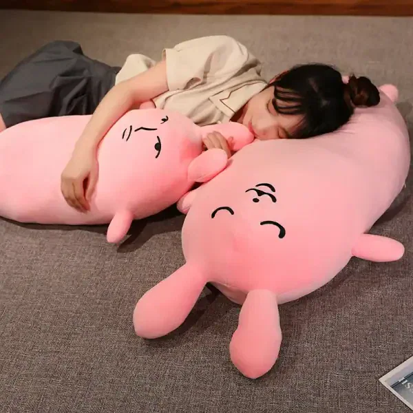 Creative Pink Rabbit Plush Toy - Image 2