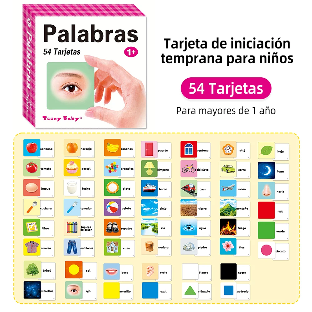 Spanish Learning Cards for Children - Image 2