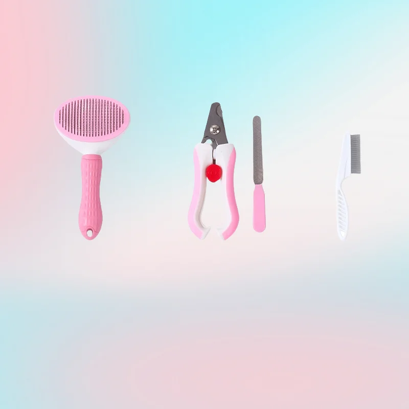 3-pc Cat Grooming Set - Image 3