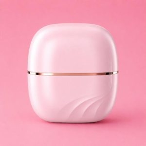 Mini Pink Cordless Hair Straightener Brush