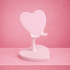 Heart-Shaped Adjustable Phone & Tablet Stand