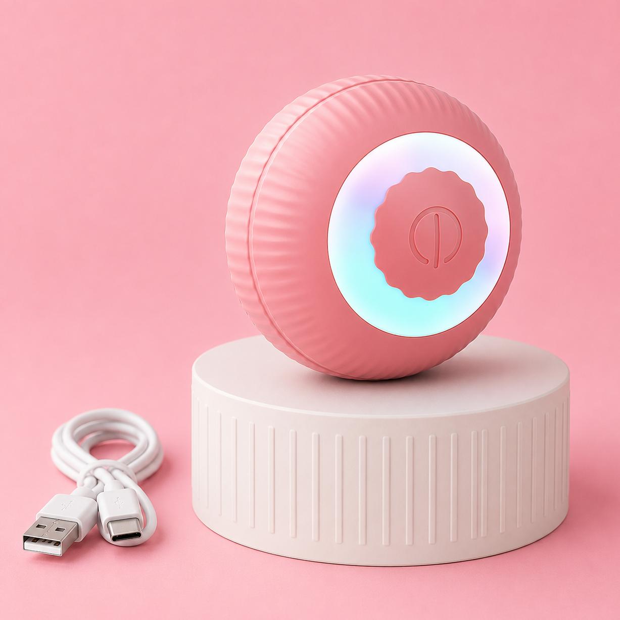 Interactive Cat Rolling Ball Toy