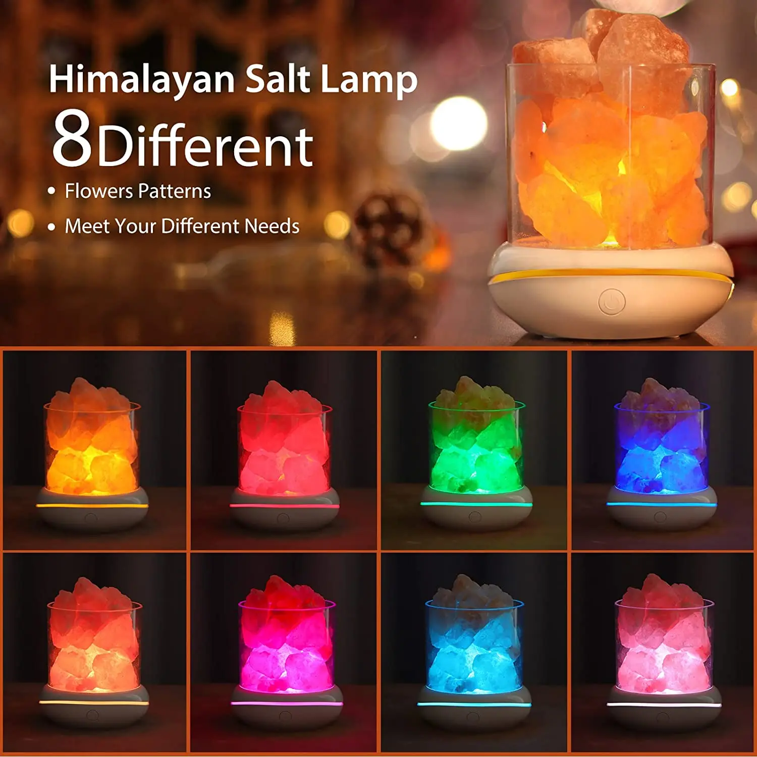 Natural Himalayan Salt Lamp - Image 2