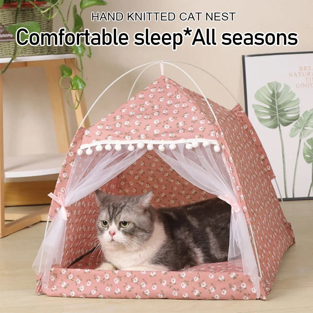 Cozy Pet Tent Bed