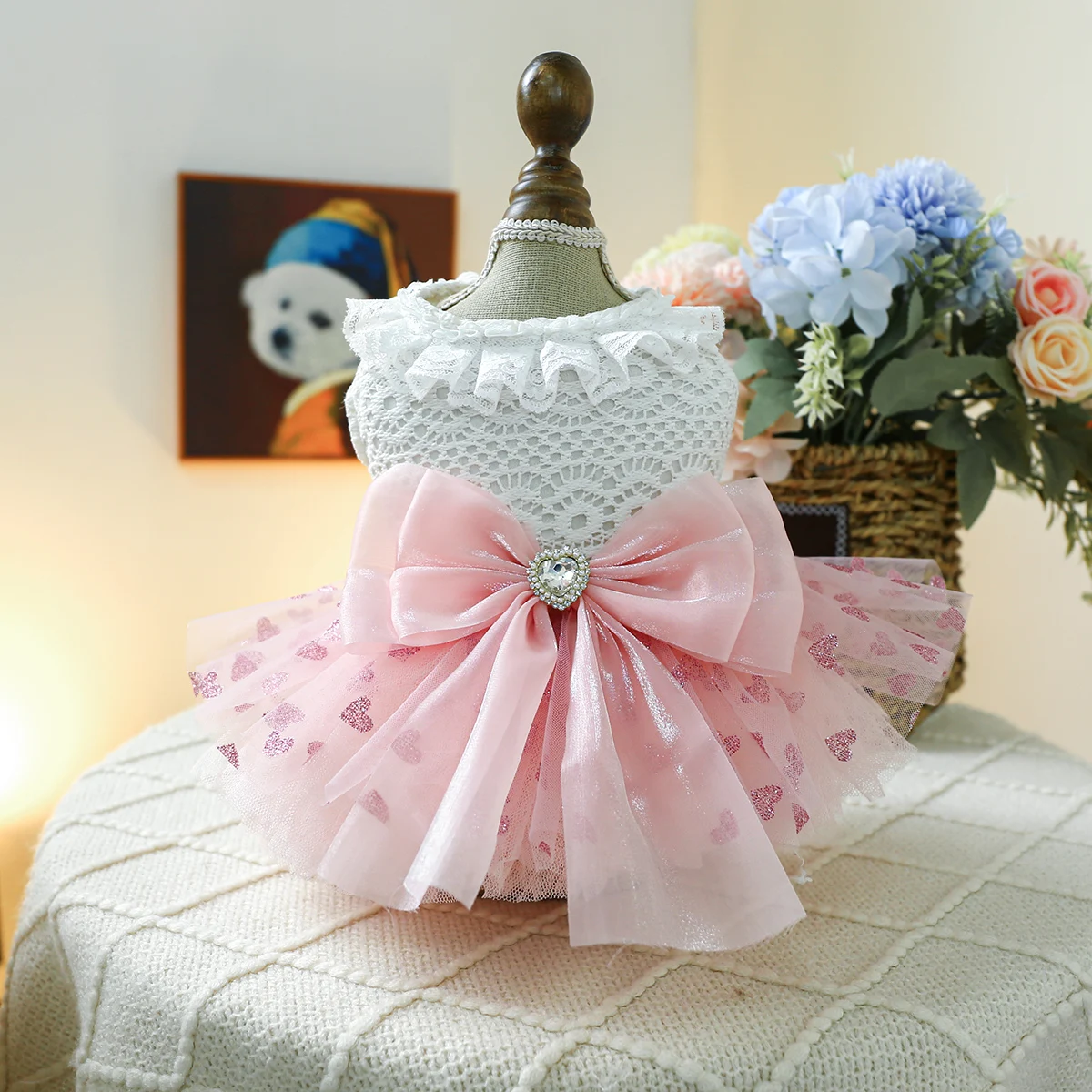 Pink Princess Pet Dress
