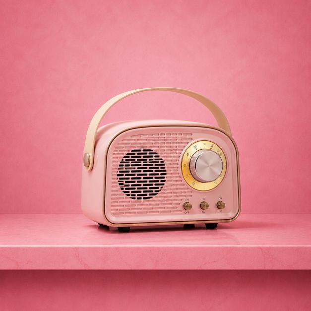Retro Bluetooth Speaker – Vintage Portable Wireless Speaker