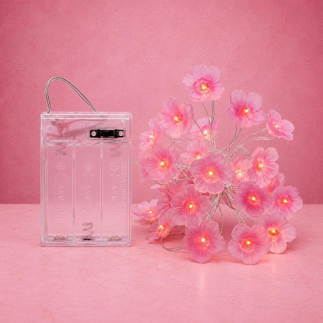 Cherry Blossom Fairy String Lights