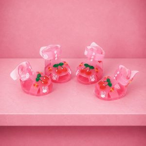 Cherry Pet Jelly Sandals