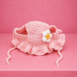 Knitted Pet Bucket Hat