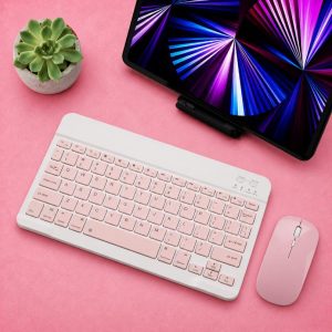 Wireless Bluetooth Keyboard for Tablets & Laptops
